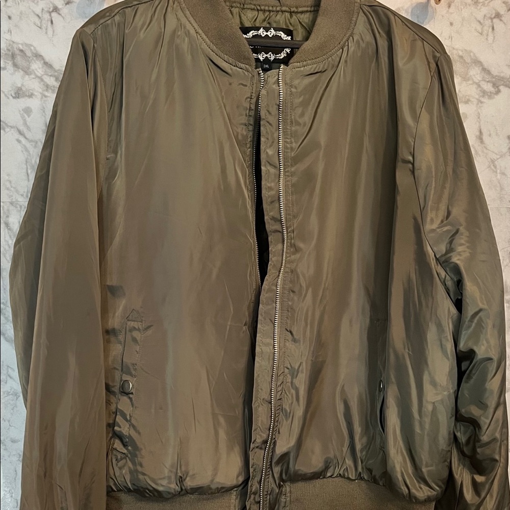 🟢Hunter green bomber jacket🟢